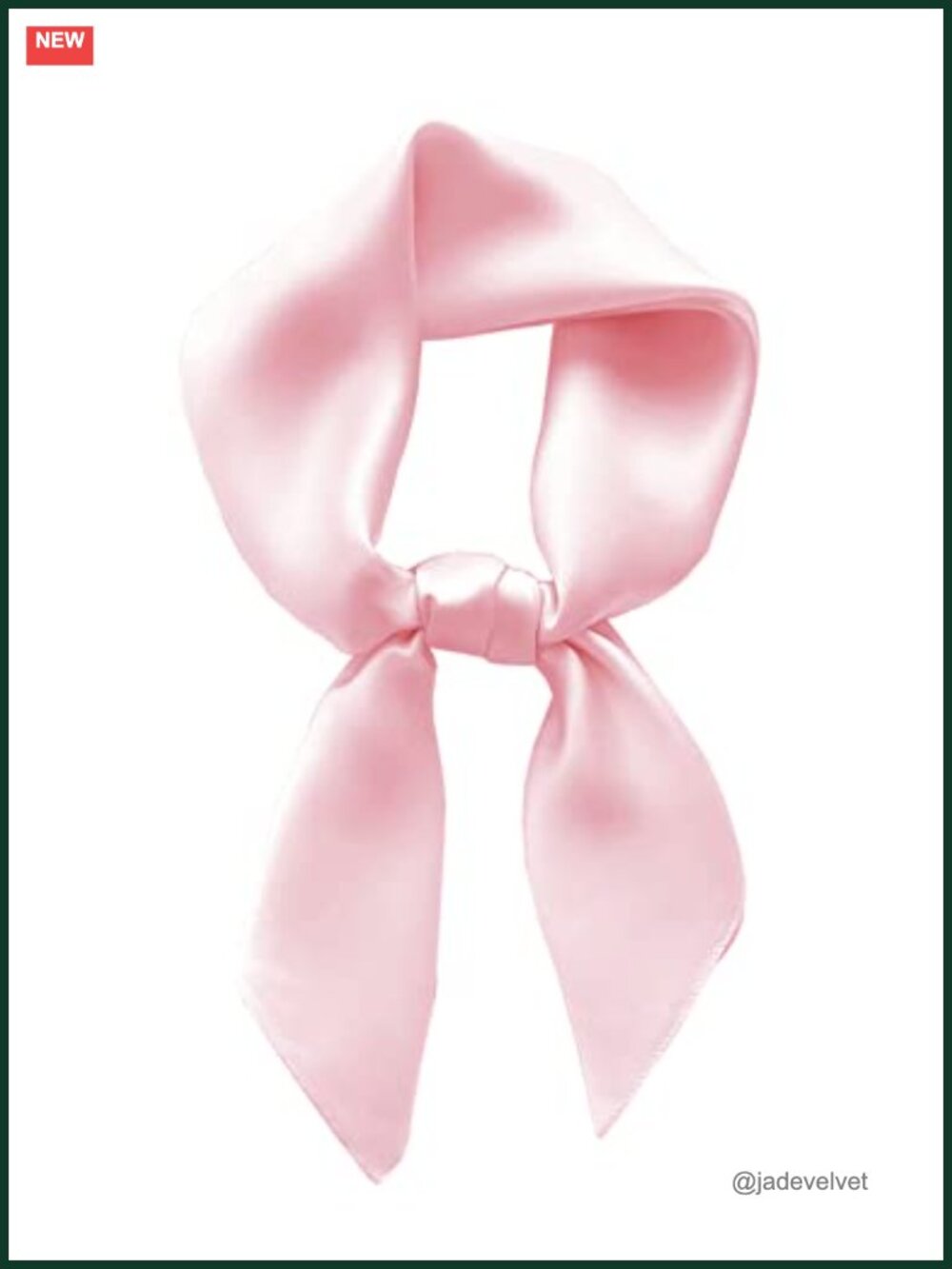 Chiffon Square Neck Scarves for Women Silk Feel Hair Wrapping Retro Headscarf